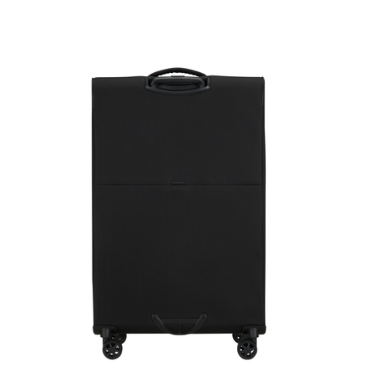 Litebeam Spinner Bővíthető bőrőnd 77 cm 5 év garancia Fekete