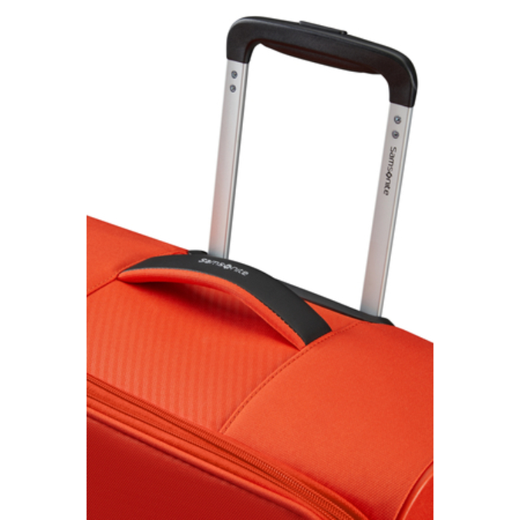 Litebeam Spinner Bővíthető bőrőnd 77 cm 5 év garancia Narancs