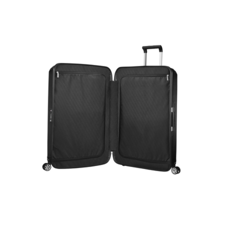 Samsonite Lite-Box Spinner Bőrönd 69 cm Black 10 év garancia