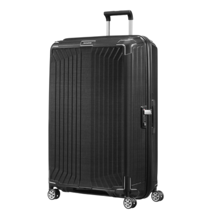 Samsonite Lite-Box Spinner Bőrönd 81 cm Black 10 év garancia