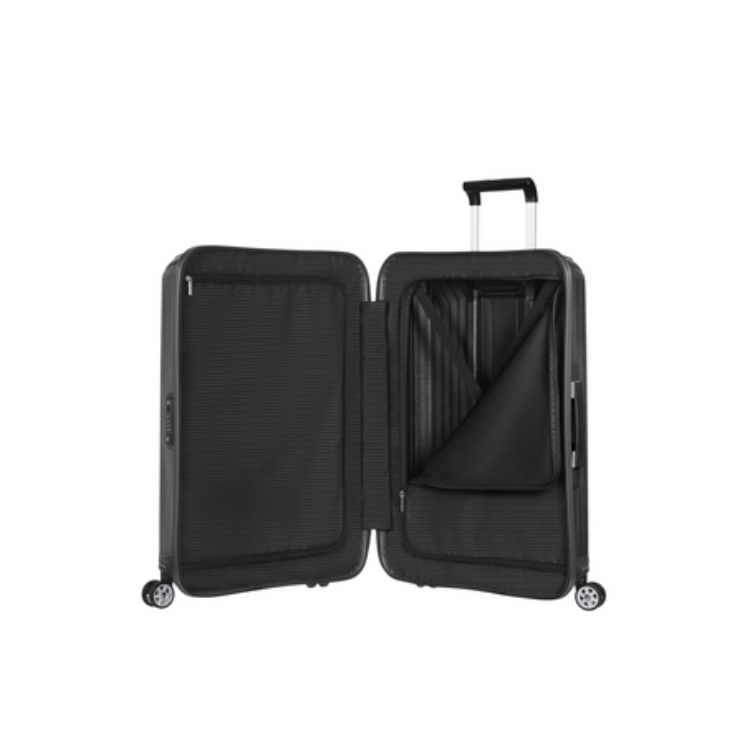 Samsonite Lite-Box Spinner Bőrönd 81 cm Black 10 év garancia