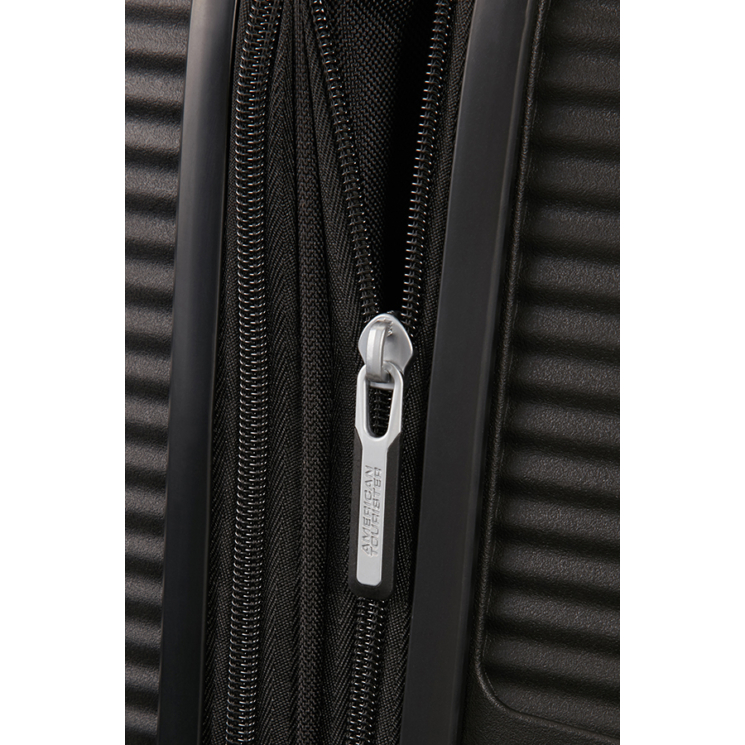American Tourister Soundbox 55 Bőrönd, Fekete