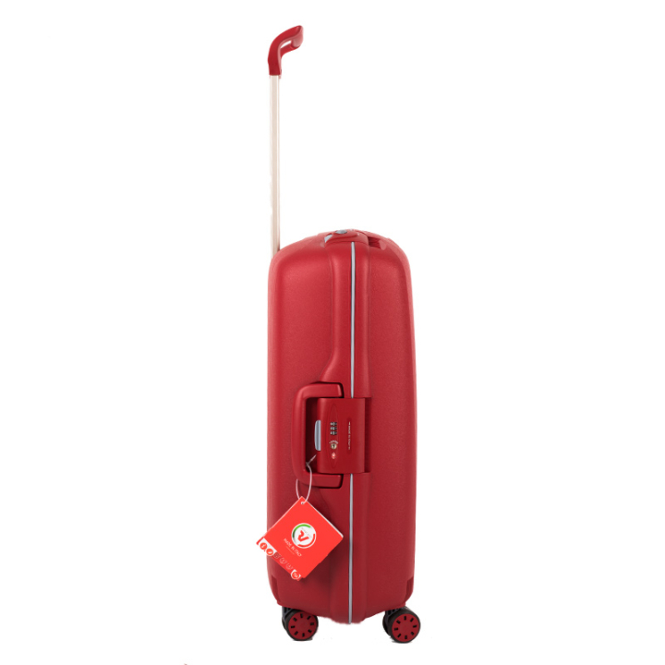Roncato R0712 Light Spinner bőrönd 68 cm-es piros  ajándék bőröndhuzattal