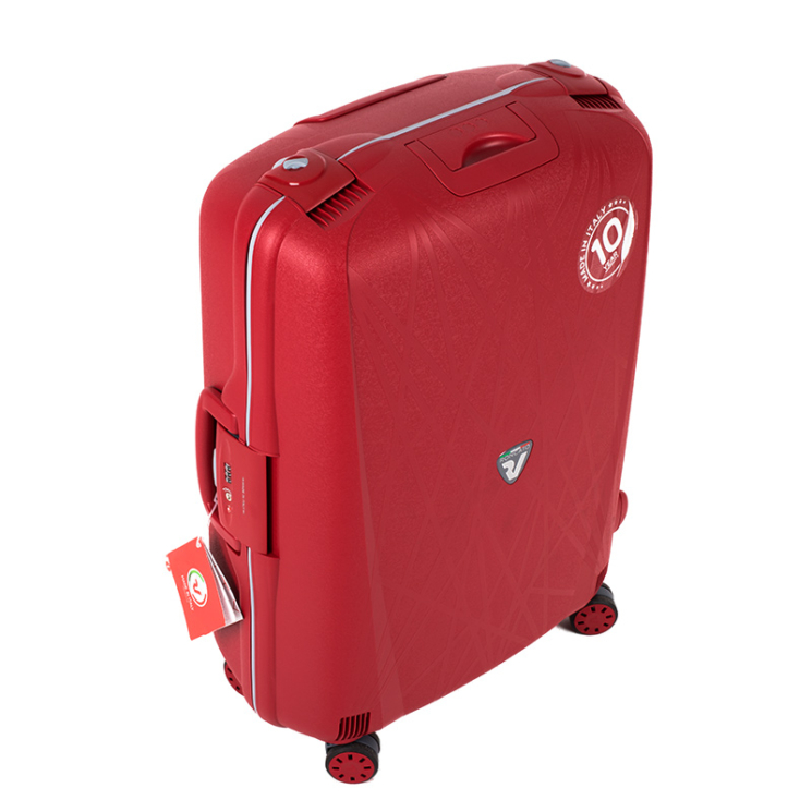Roncato R0712 Light Spinner bőrönd 68 cm-es piros  ajándék bőröndhuzattal