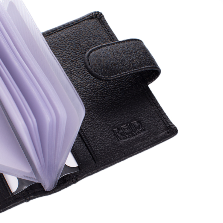 GIULIO COLLECTION valódi bőr kártyatartó RFID rendszerrel