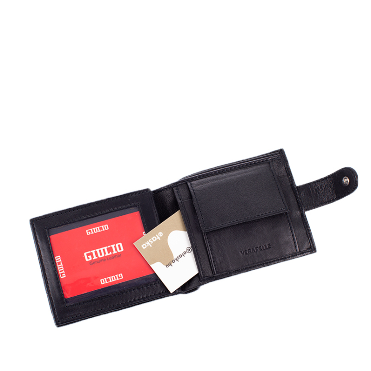 GIULIO valódi bőr férfi pénztárca RFID rendszerrel