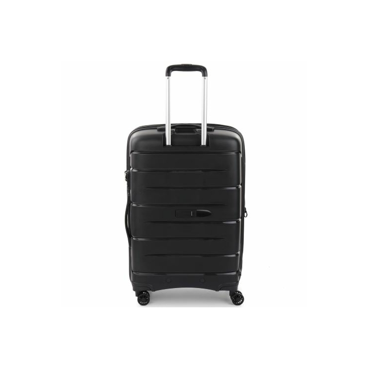 Roncato FLIGHT DLX Spinner Bőrönd R-3462 Piros ajándék bőröndhuzattal