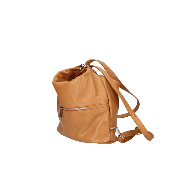 Valódi bőr női táska és hátizsák bézs színben S7151 Beige