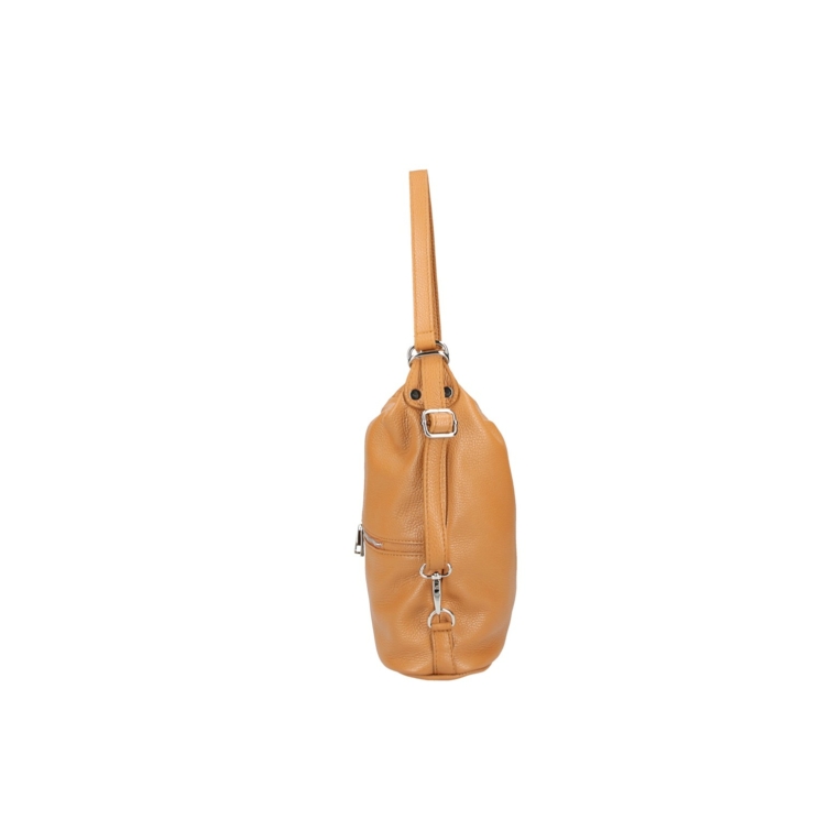 Valódi bőr női táska és hátizsák bézs színben S7151 Beige