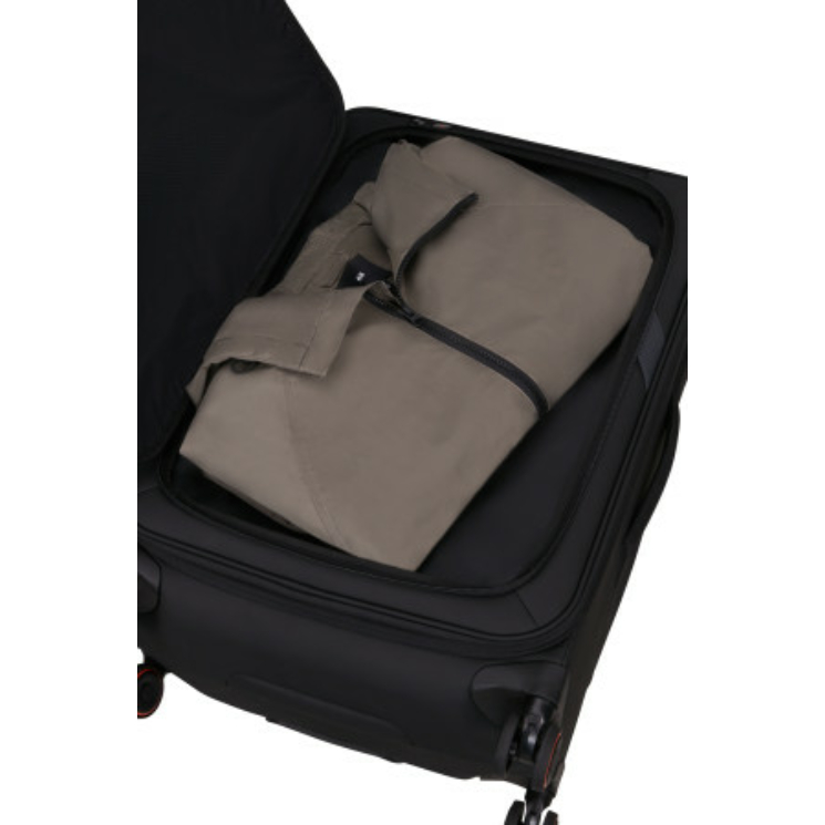 Samsonite GLAZED Bővíthető  Spinner bőrönd 84/32 EXP BLACK