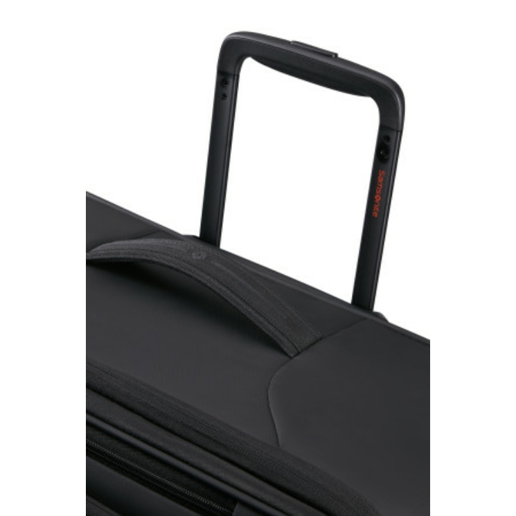 Samsonite GLAZED Bővíthető  Spinner bőrönd 84/32 EXP BLACK
