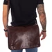 Valódi bőr férfi oldaltáska barna színben