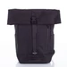 Fekete vászon többzsebes hátizsák