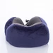 Memóriahabos nyakpárna sötétkék színben