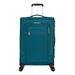 American Tourister Crosstrack Spinner bővíthető bőrönd 67 cm Navy/Orange színben