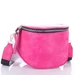 Keresztpántos női oldaltáska fuchsia színben 
