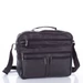Nagy méretű férfi oldaltáska fekete színben