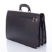 Maxmoda Valódi bőr aktatáska 3 részes fekete színben