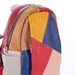 Patchwork mintás Valódi bőr női hátizsák 