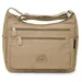 Angel sokzsebes női oldaltáska bézs