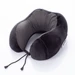 Prémium Memóriahabos nyakpárna fekete színben