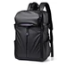 Fekete vízálló többzsebes laptoptartós hátizsák