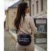 Keresztpántos női oldaltáska 7620 Black