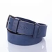 ROVICKY Férfi bőr öv kék színben 110 cm díszdobozban