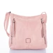 Sokzsebes női oldaltáska Rózsaszín színben