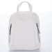 Sokzsebes vízálló női hátizsák fehér színben