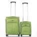 Travelway Prémium 2 db-os Bőrönd szett Pálmazöld színben