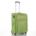 Travelway Prémium Bőrönd Közép méret Pálmazöld színben