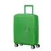 American Tourister Soundbox bővíthető Spinner bőrönd 55 fűzöld színben