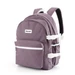 Városi, tágas hátizsák vízálló anyagból Lila színben