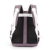 Városi, tágas hátizsák vízálló anyagból Lila színben