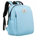 Laptoptartós városi hátizsák Világoskék színben