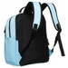 Laptoptartós városi hátizsák Világoskék színben