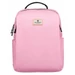 Laptoptartós városi hátizsák Rózsaszín színben