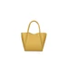 Valódi bőr női válltáska Mustársárga színben