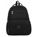 Tágas Sokzsebes Női hátizsák fekete színben