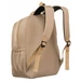 Tágas Sokzsebes Női hátizsák bézs színben