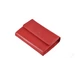 Valentini Valódi bőr Pénztárca piros színben