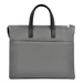 Gregorio Valódi bőr Laptoptartós üzleti táska szürke színben