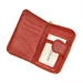 PATRIZIA Valódi Bőr Piros Pénztárca RFID védelemmel