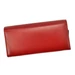 EL FORREST Valódi bőr Pénztárca piros színben sok kártyatartóval RFID védelemmel