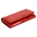  Valódi bőr Pénztárca piros színben RFID védelemmel