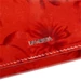  Valódi bőr Pénztárca piros színben RFID védelemmel