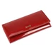 Piros Valódi bőr Pénztárca RFID védelemmel