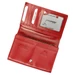 Piros színű Valódi bőr Pénztárca