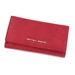 Különleges piros színű Ecopelle Pénztárca